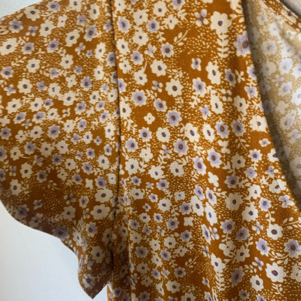 Kaileigh Yellow Floral Dress - Picture 3 of 6